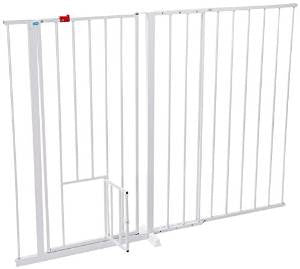 Carlson Maxi Extra Tall Walk Through Gate W/Pet Door {L - 1}916016 - Dog