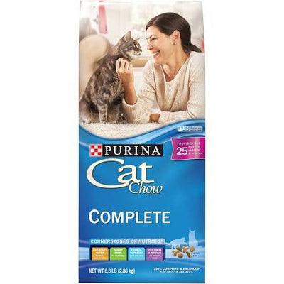 Cat Chow Complete 4/6.3lb{l - 1} C= 178490