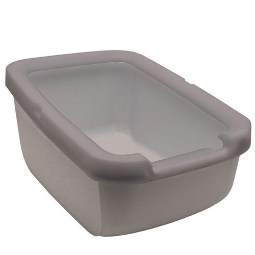 Catit Cat Pan with Rim Gray