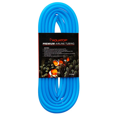 Aquatop Airline Tubing Blue 13 ft 850047393531