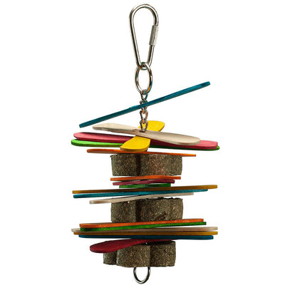 A & E Cages Nibbles Popsicle Sticks Small Animal Chew 644472014402