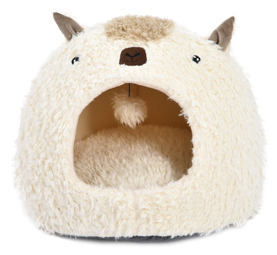 Max & Marlow Dome Cat Cave Cow 810162077099