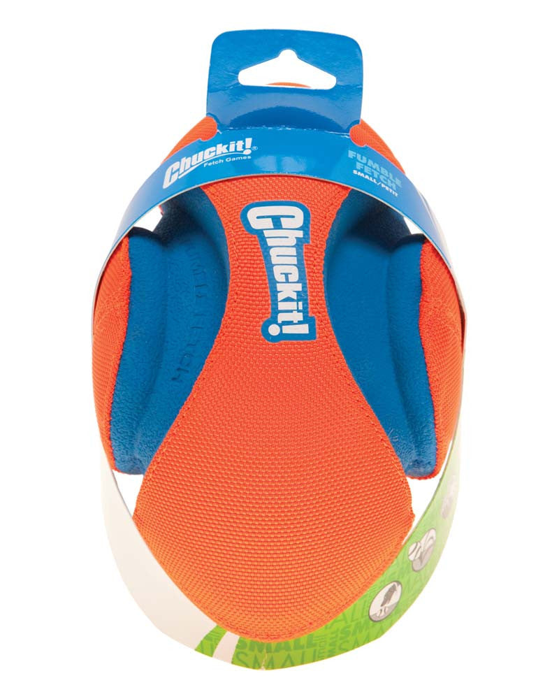 Chuckit! Fumble Fetch Dog Toy Blue/Orange SM