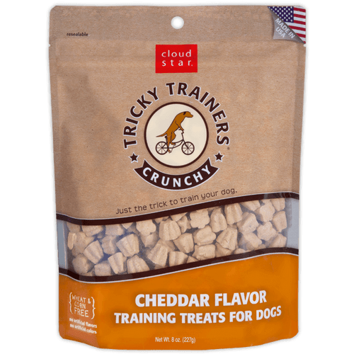 Cloud Star Crunchy Tricky Trainer Cheese 8 oz. {L + 1x} 938160 - Dog