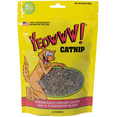 Yeowww! YEOWWW! Catnip Bag Cat Treat 2 oz 812402004278