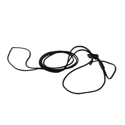 Coastal Adjustable Cat and Small Animal Harness & Leash Combo Black 3/8 in