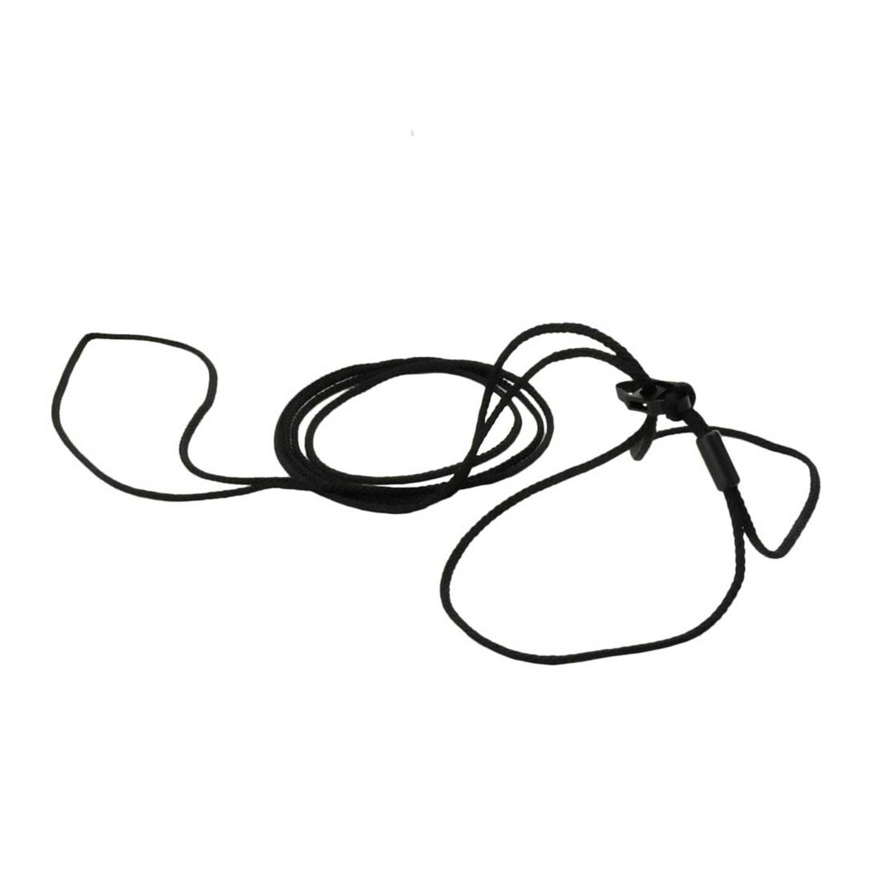 Coastal Adjustable Rabbit Harness and Leash Combo Black 3/8 in