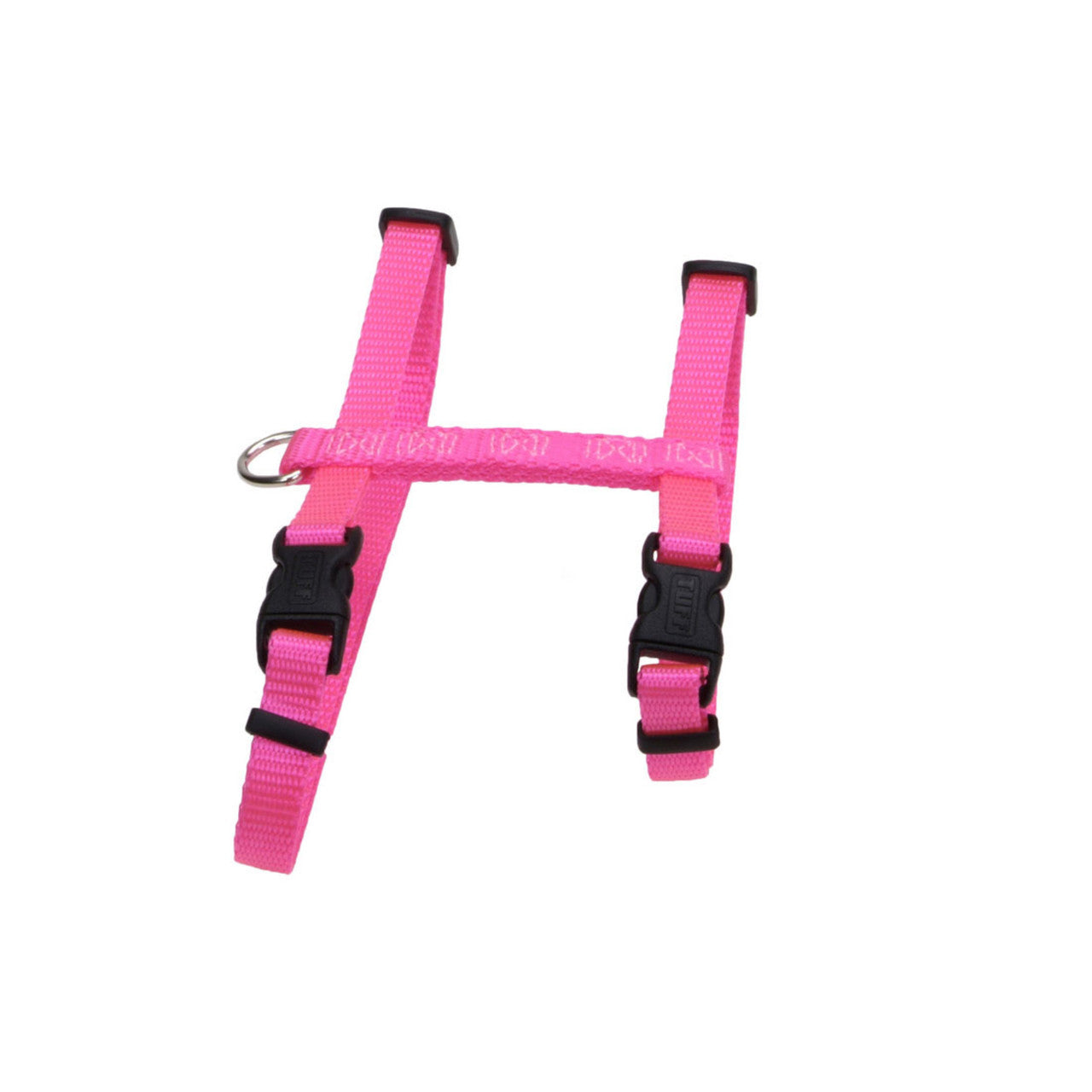 Coastal Figure H Adjustable Nylon Cat Harness Neon Pink 3/8 in x 10-18 in (D)