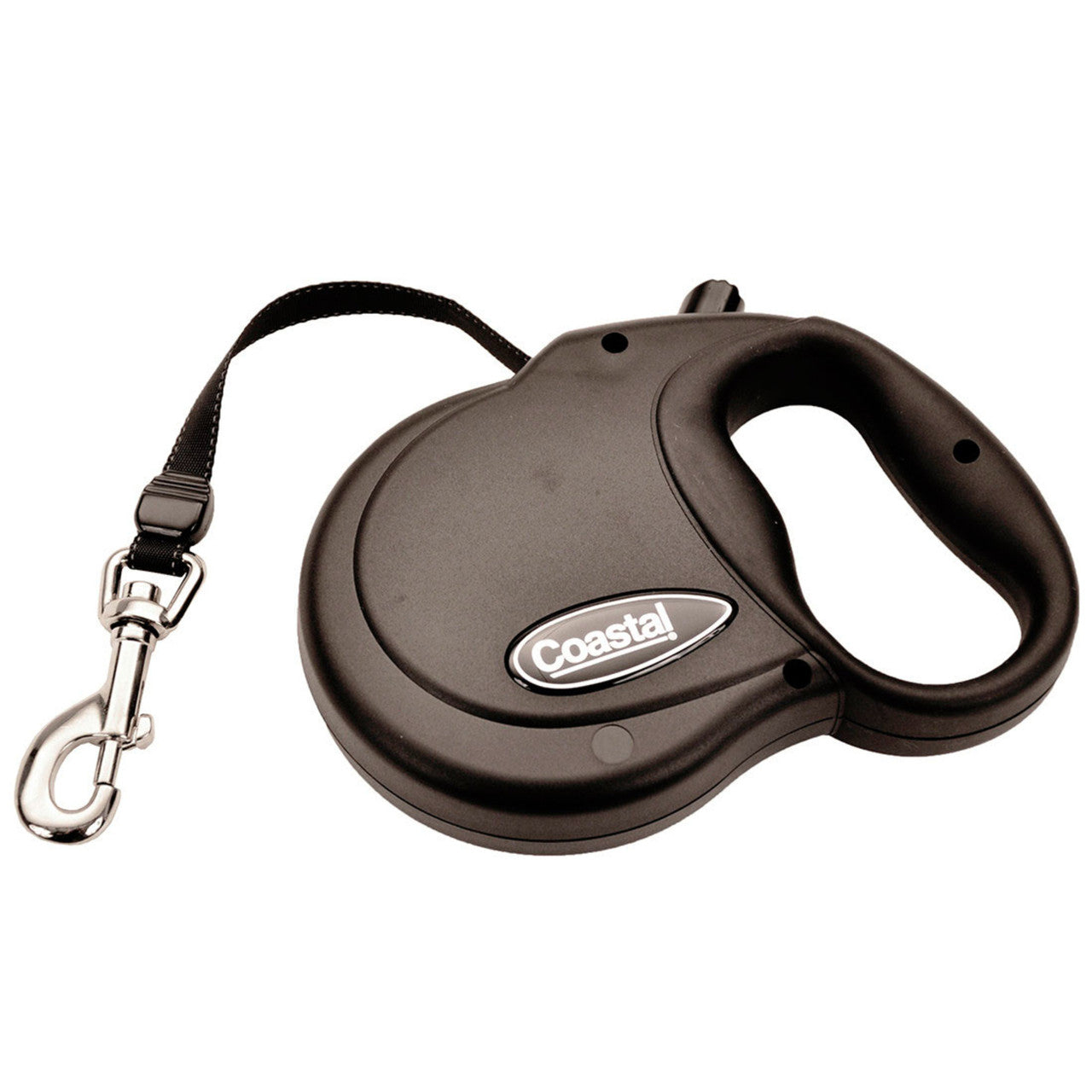 Coastal Retractable Dog Leash Black 16ft MD