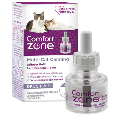 Comfort Zone Multicat Calming Diffuser Refill 48 ml - 1 30 day use - Cat