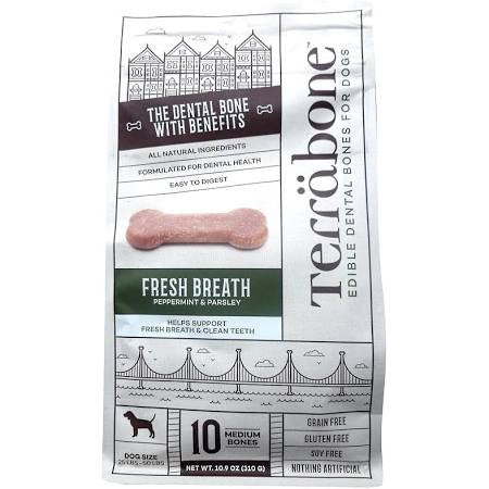 Complete Natural Nutrition Dog Terra Fresh Breath Medium 10 Count {L-x} 859855006206