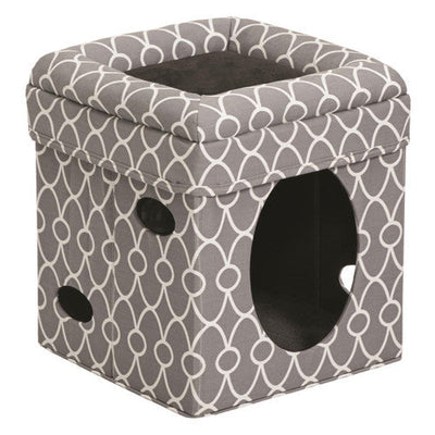 CURIOUS CAT CUBE GRY {L + 1}277421