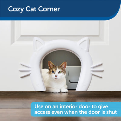 PetSafe Cat Corridor Interior Pet Door 7.5 in X 7.7 in 729849173057