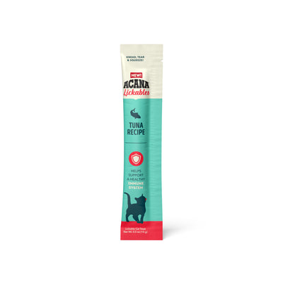 Acana Lickables Immune System Cat Treats Tuna 2.5 oz 064992725747