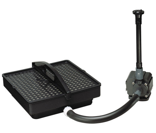 Danner Garden Pond 1350 Filter & Pump Kit Black 350 GPH