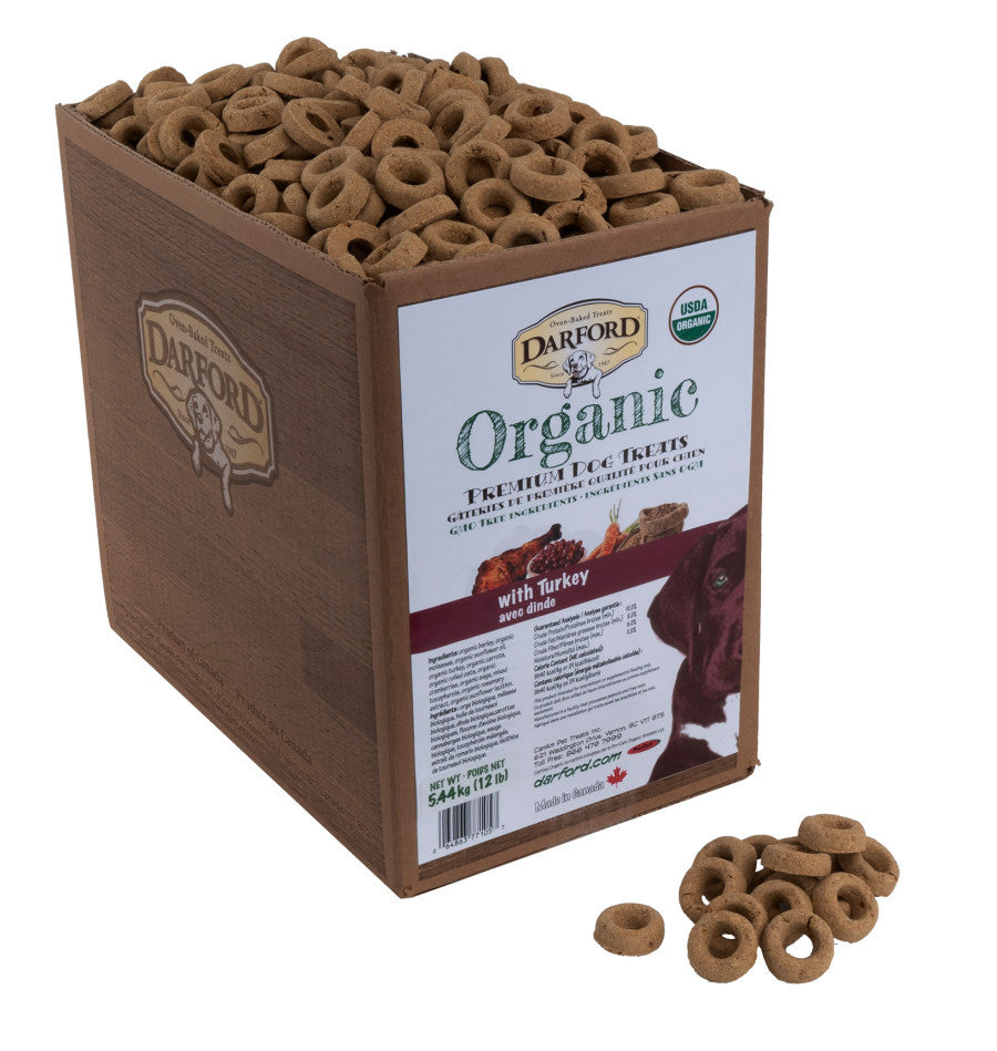 Darford Organic Premium Turkey Dog Treat 12 lb