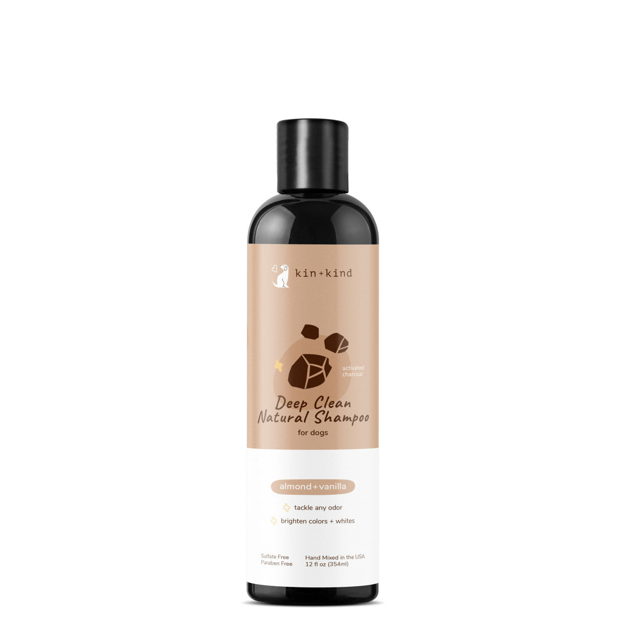 Deep Clean Natural Dog Shampoo Almond & Vanilla 12 oz 850027253022
