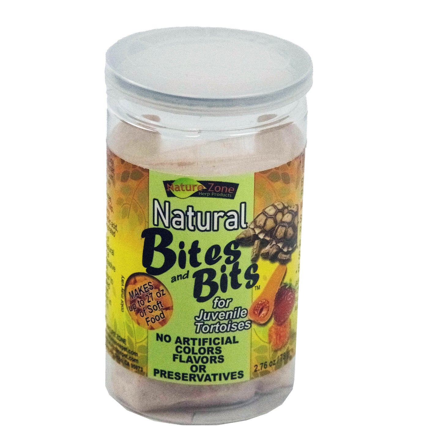 Nature Zone Natural Bites & Bits for Juvenile Tortoises 2.76 oz 783178562661