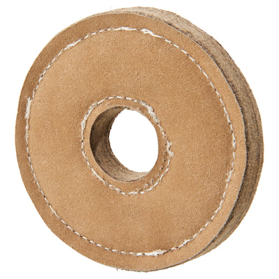Spot Dura-fuse Leather Chunky Dog Toy Ring 6 in 077234548097