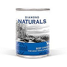 Diamond Naturals Beef Dinner for Adult Dogs and Puppies 12/13.2 oz {L-1}419086 074198612734