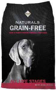 Diamond Naturals Grain Free Beef & Sweet Potato Dog 28 lb. {L-1}418142 074198611492