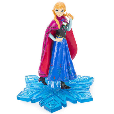 Disney Frozen Anna Resin Ornament Blue/Pink 4.5in LG - Aquarium