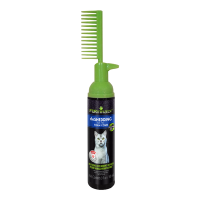 FURminator deShedding Tub Free Foam Comb for Cats 3 oz 811794933920