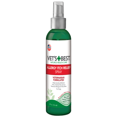 Vet's Best Allergy Itch Relief Dog Spray 8 oz 031658102327