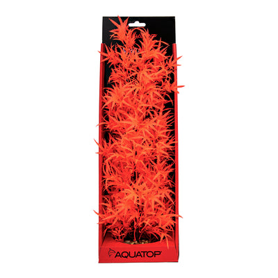 Aquatop Vibrant Fluorescent Cannabis Plant Red 16 in 850047393814