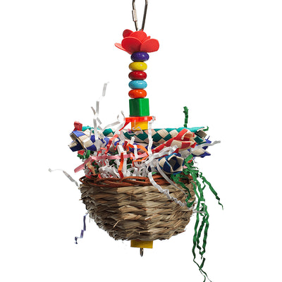 A & E Cages Happy Beaks Love Nest Bird Toy 644472012163