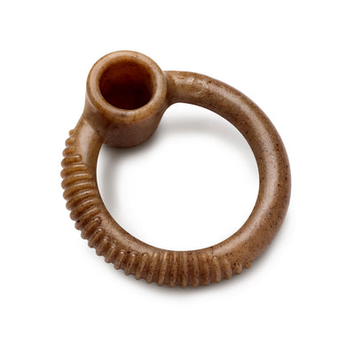 Benebone Ring Durable Dog Chew Toy Bacon Large 810054210627