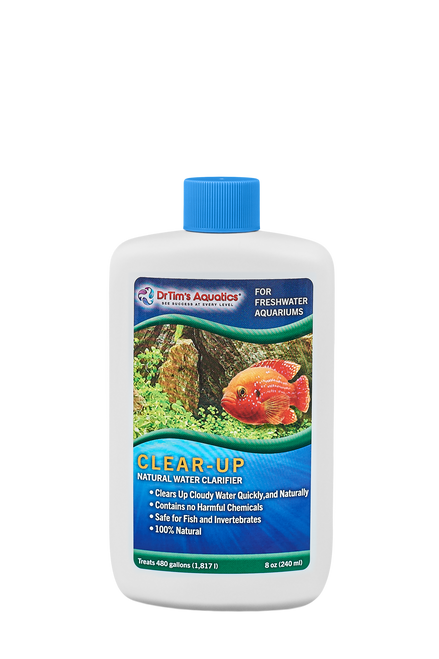 Dr. Tim’s Aquatics Clear - UP Natural Water Clarifier for Freshwater Aquarium 8 fl. oz