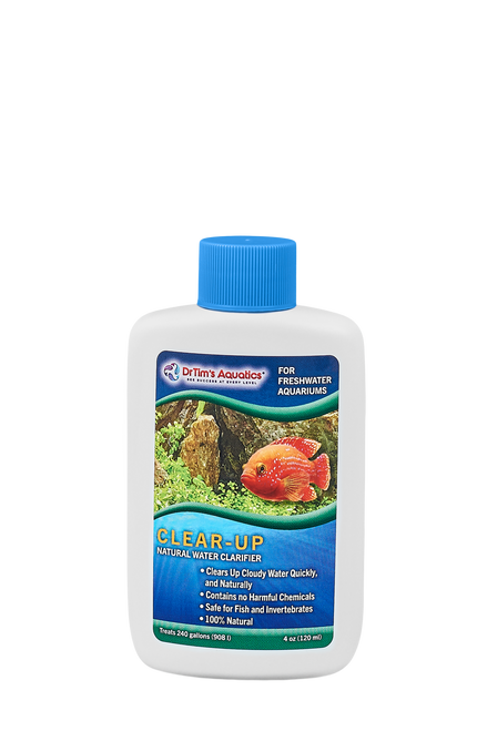 Dr. Tim’s Aquatics Clear - UP Natural Water Clarifier for Freshwater Aquarium 4 fl. oz