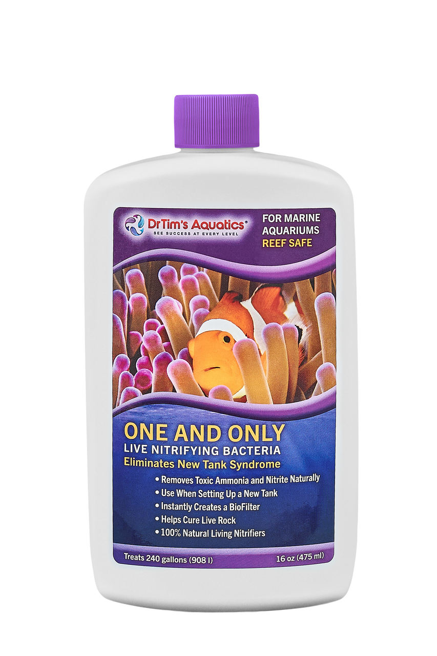 Dr. Tim's Aquatics One & Only Live Nitrifying Bacteria for Reef Aquarium 16 fl. oz