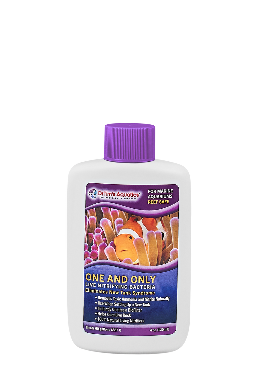 Dr. Tim's Aquatics One & Only Live Nitrifying Bacteria for Reef Aquarium 4 fl. oz
