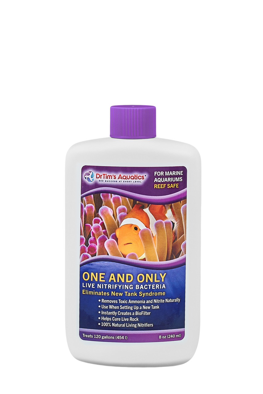Dr. Tim's Aquatics One & Only Live Nitrifying Bacteria for Reef Aquarium 8 fl. oz