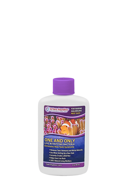 Dr. Tim’s Aquatics One & Only Live Nitrifying Bacteria for Reef Aquarium 2 fl. oz
