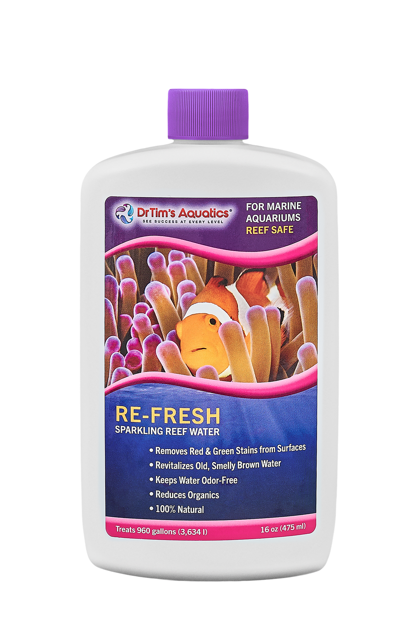 Dr. Tim's Aquatics Re-Fresh Revitalizer for Reef Aquarium 16 fl. oz