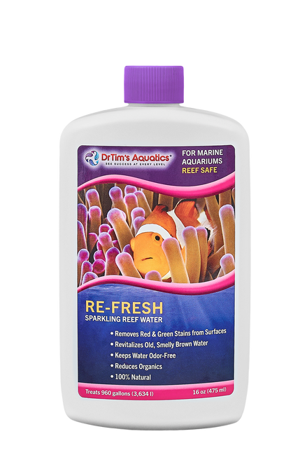 Dr. Tim’s Aquatics Re - Fresh Revitalizer for Reef Aquarium 16 fl. oz