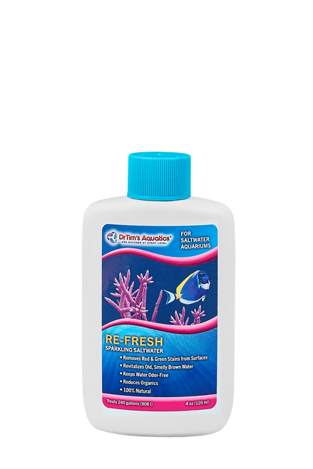 Dr. Tim’s Aquatics Re - Fresh Revitalizer for Saltwater Aquarium 4 fl. oz
