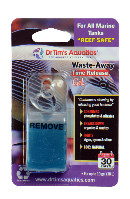 Dr. Tim’s Aquatics Waste - Away Marine Time Release Gel Water Clarifier SM - Aquarium