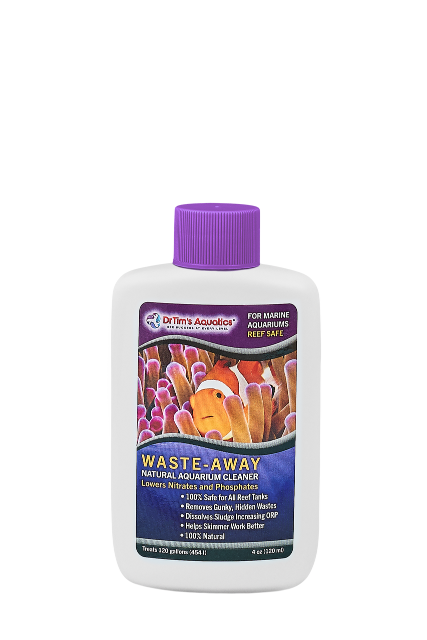 Dr. Tim's Aquatics Waste-Away Natural Aquarium Cleaner for Reef Aquarium 4 fl. oz