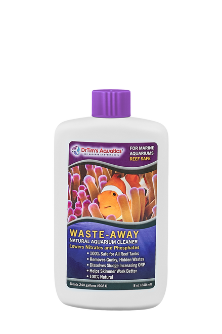 Dr. Tim’s Aquatics Waste - Away Natural Aquarium Cleaner for Reef 8 fl. oz