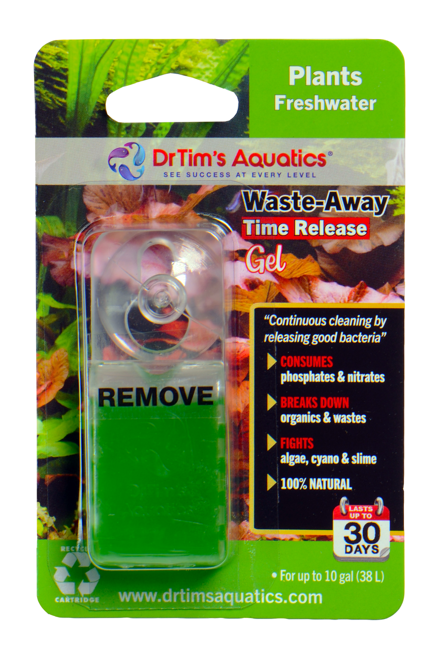 Dr. Tim's Aquatics Waste-Away Time Release Gel for Plant Tanks 10 Gallon Single