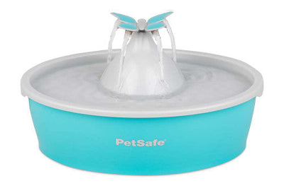 Drinkwell Butterfly Pet Fountain Blue - Dog