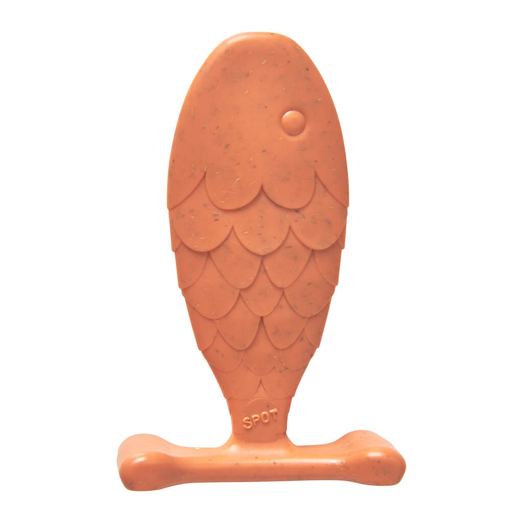 Bam-Bone Fish Salmon Dog Toy Salmon 7 in 077234547670