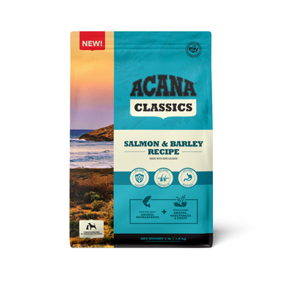 Acana Classics Dry Dog Food Salmon & Barley 4 lb 064992724887