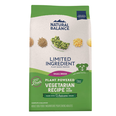 Natural Balance Pet Foods Limited Ingredient Plant Powered Small Breed Dry Dog Food 4 lb 723633014168