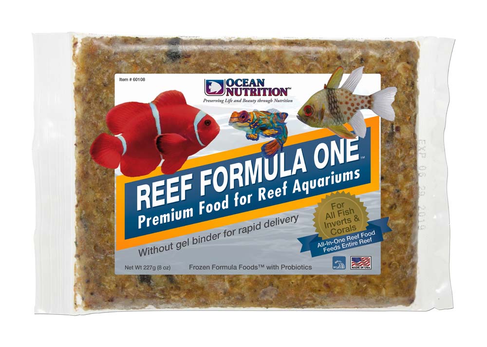 Ocean Nutrition Reef Formula One Frozen Fish Food 8 oz SD-5 098731601085
