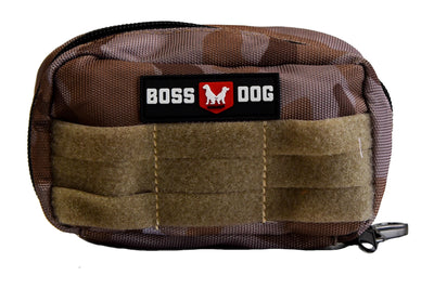 Boss Dog Tactical Molle Harness Bag Tan Camo Large 850036272120